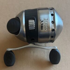 Zebco 33 Max Fishing Reel - Silver and Black